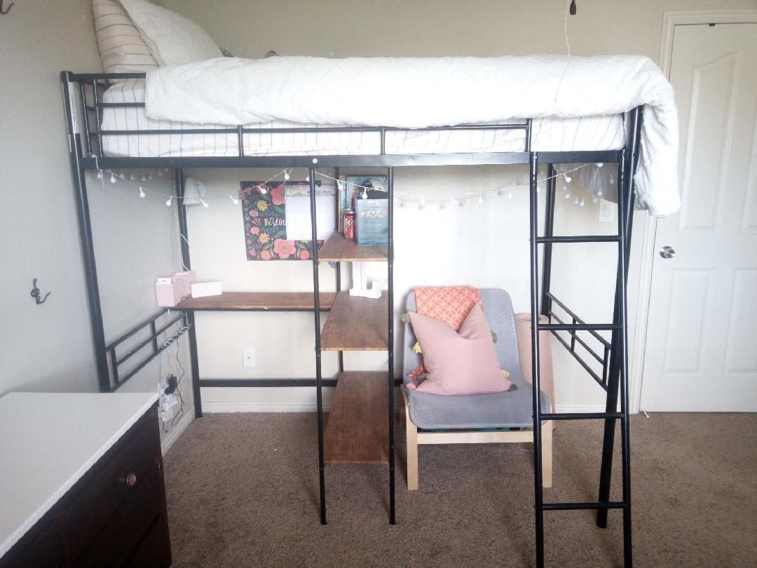 Kids bed and desk
