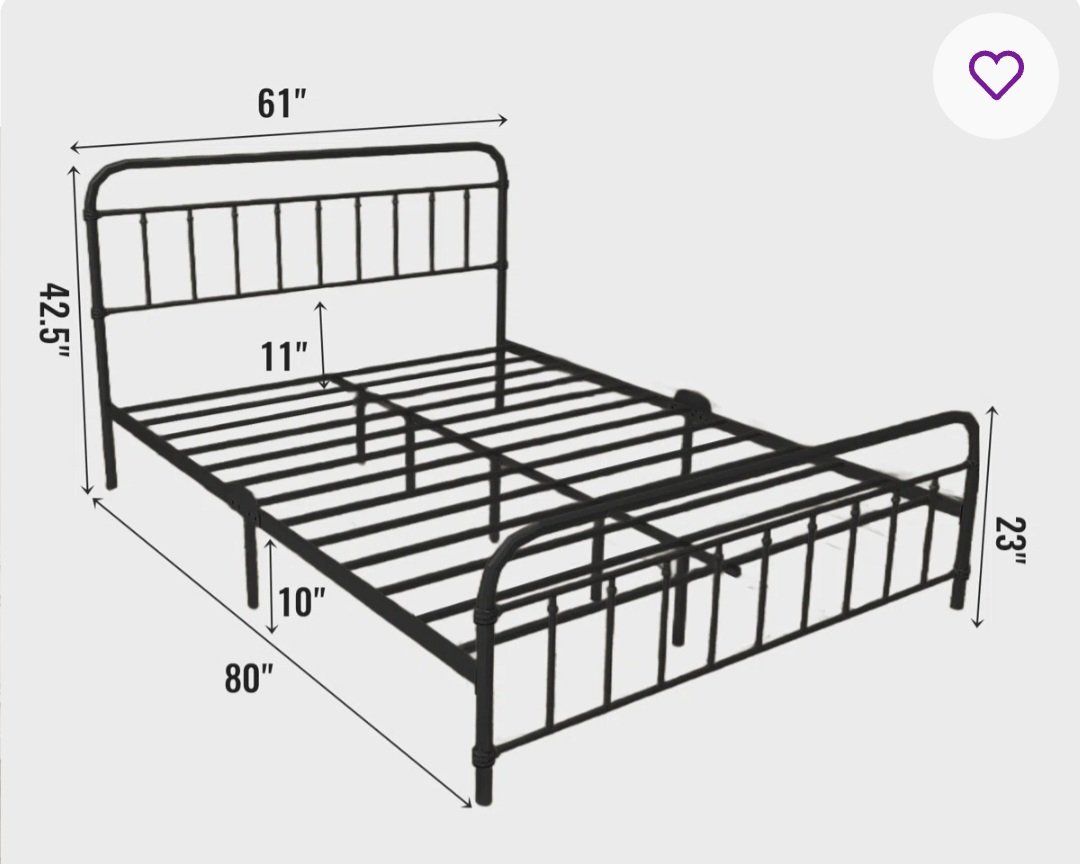 Queen farmhouse bedframe