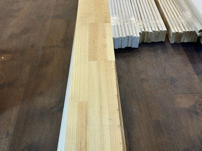 160 ft Solid Wood Baseboard 5 1/4 inch