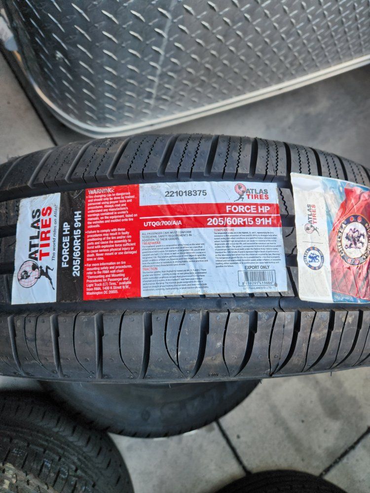 205/60r15 atlas force hp