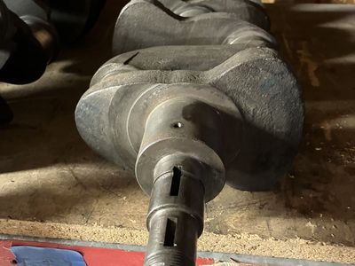 Jeep R134 L-Head Engine Crankshaft for MB, GPW, CJ-2a, CJ-3a, and M38.