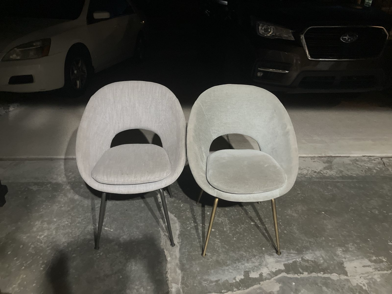 Fabric chair set