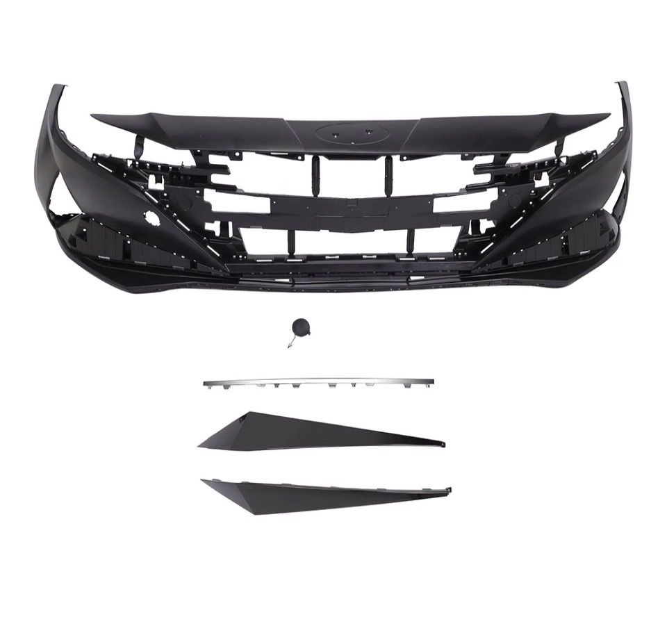 21-23 Hyundai Elantra front bumper cover facia and trim see description