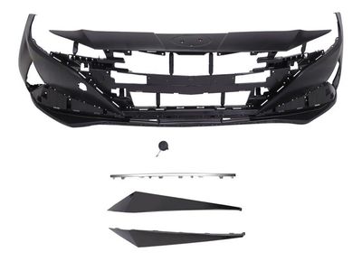 21-23 Hyundai Elantra front bumper cover facia and trim see description