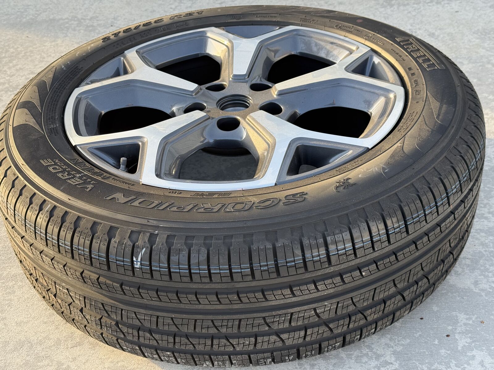 Rivian R1T full size spare tire