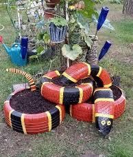 Tiers to make lawn decorations