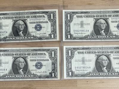 1957 B Series $1 Silver Notes
