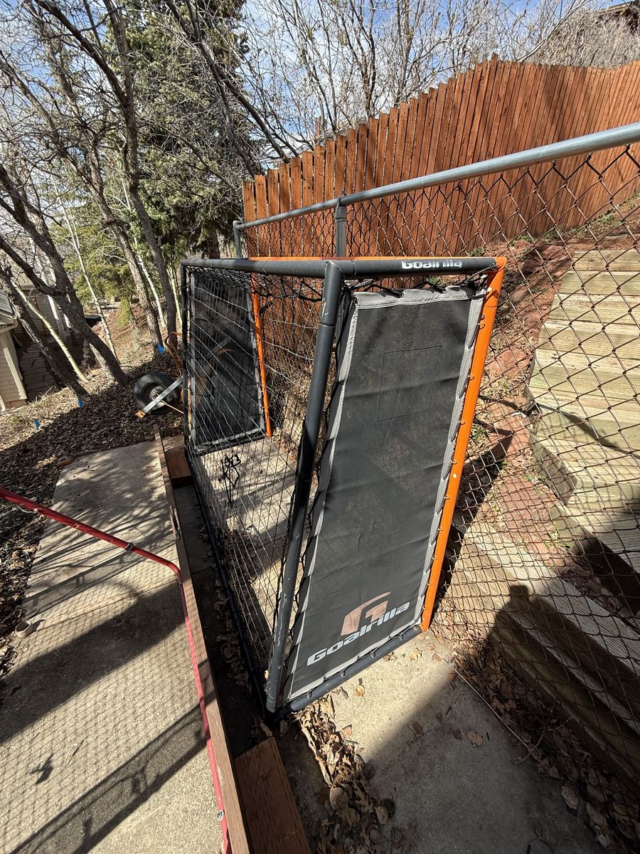 Soccer Goal and Rebounder