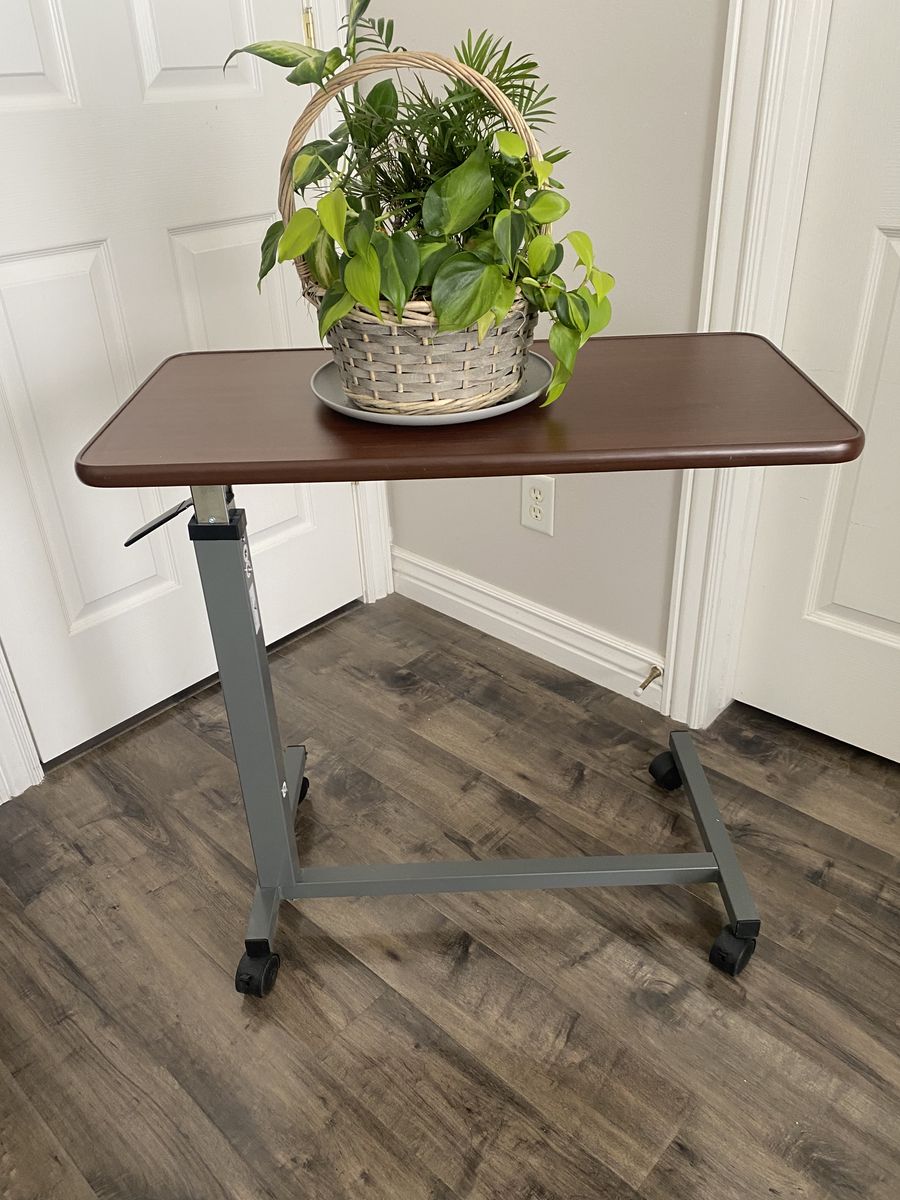 Vauun Medical Adjustable Overbed Table