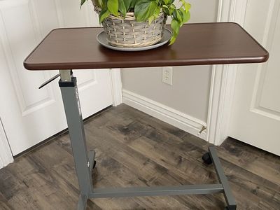 Vauun Medical Adjustable Overbed Table