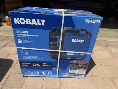 Kobalt Inverter Generator