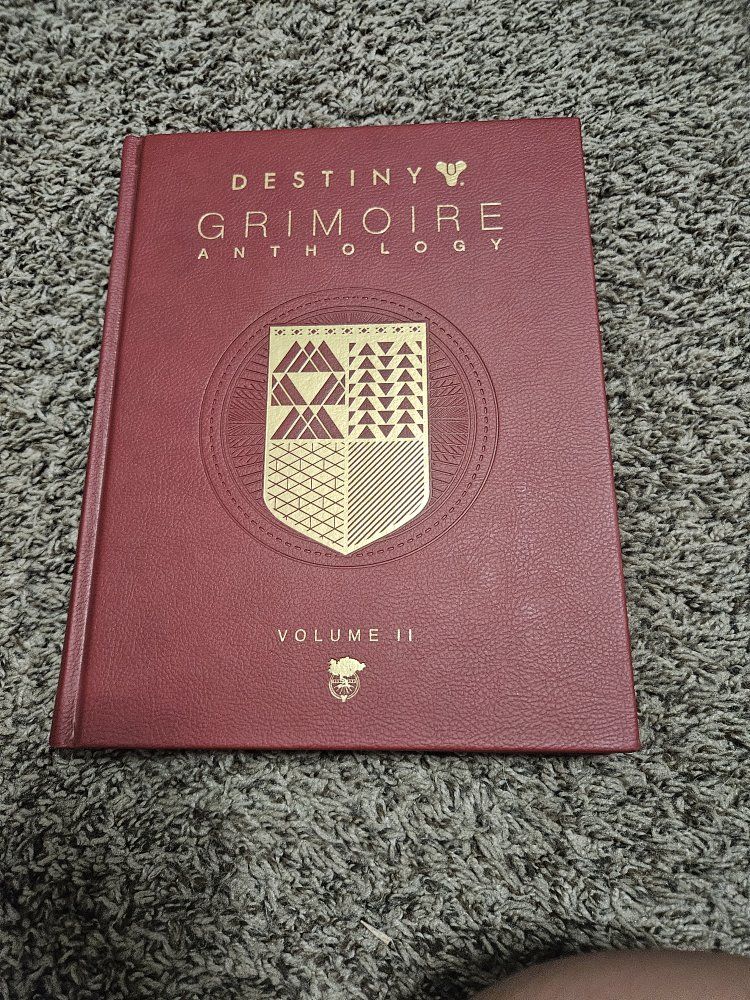 Destiny Grimoire Anthology Volume II Lore Book Hardcover Bungie Gaming