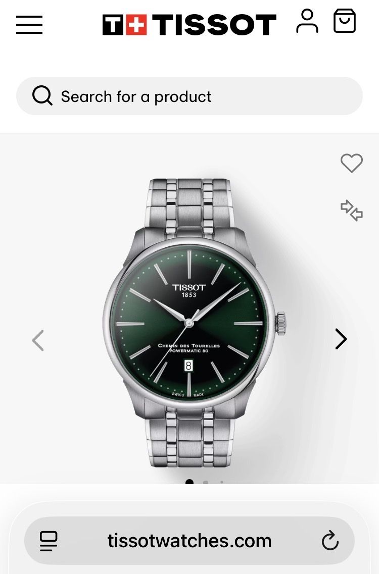 TISSOT CHEMIN DES TOURELLES 42MM