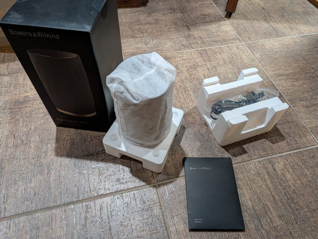 Bowers & Wilkins Formation Flex - Audiophile WiFi Bluetooth Speaker System