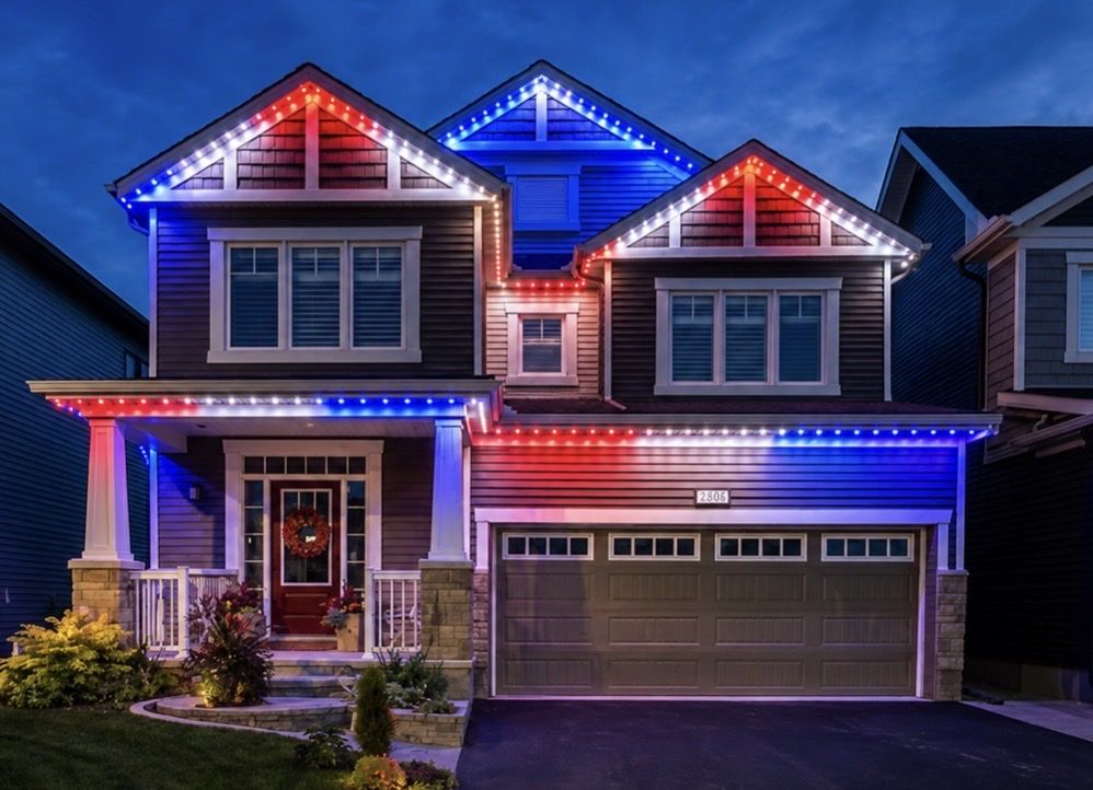 Permanent Lights. 4th July and all year covered!!