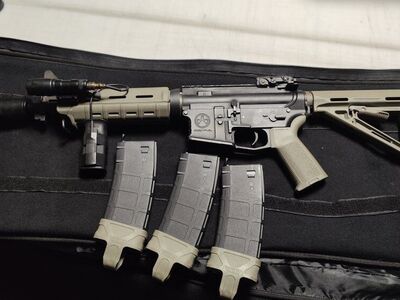 KWA Magpul RM4 PTS Scout Airsoft Rifle