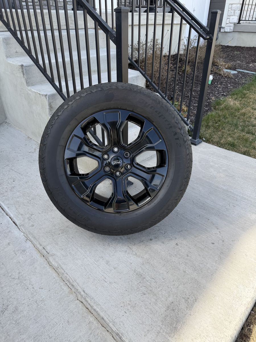 Ford F150 Rims and Tires 275/60R20 Hankook Dynapro