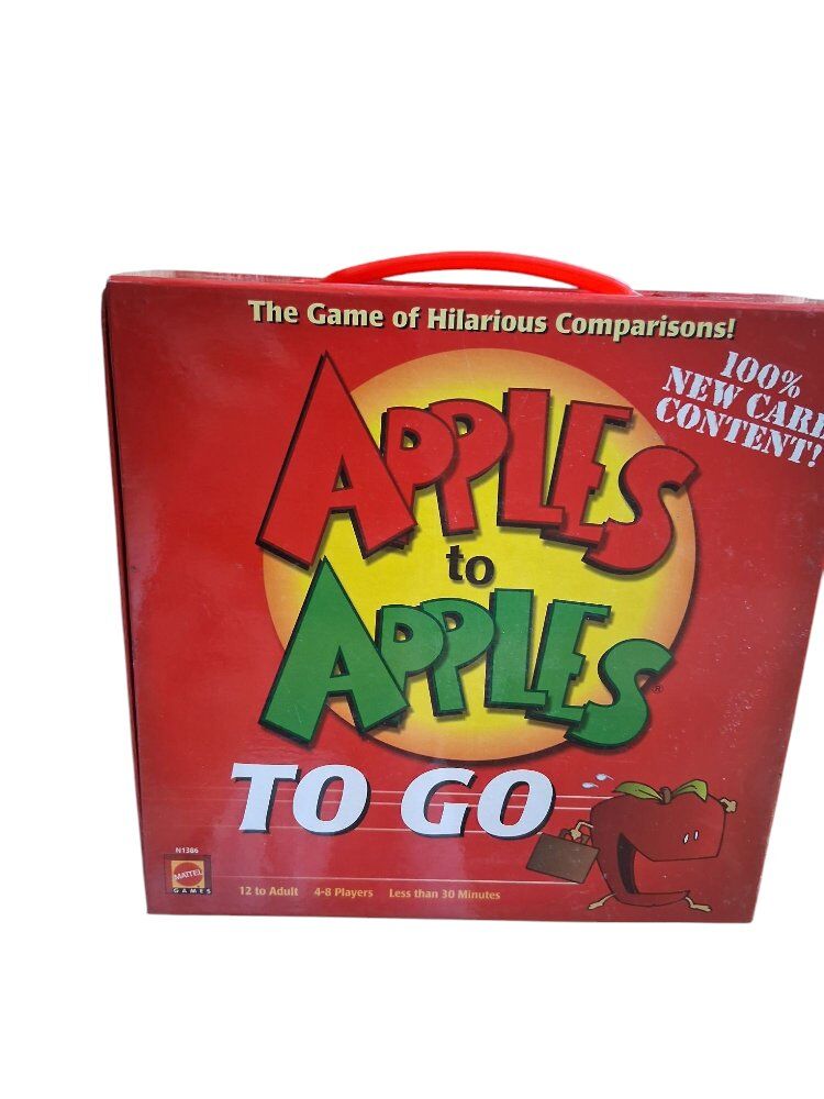 Mattel Apple to Apples to go travel game 2007 COM