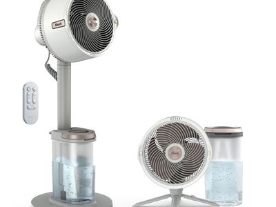 Shark FlexBreeze Outdoor Fan with Misting Attachment and Remote