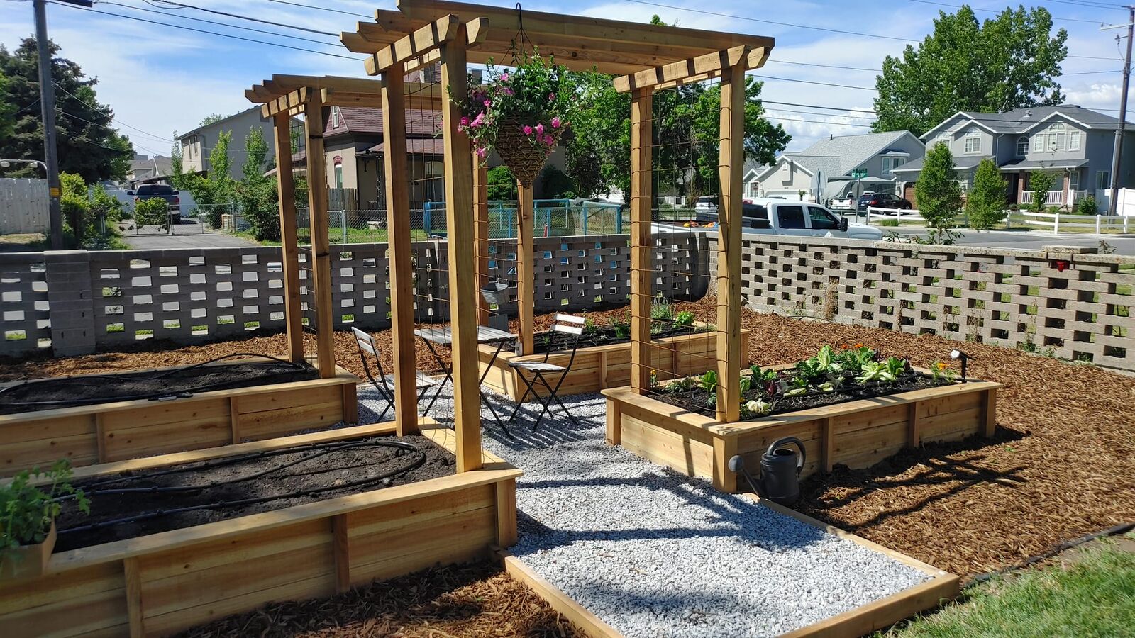 Cedar Raised Bed Garden Boxes Grow Box Planter Available with Drips