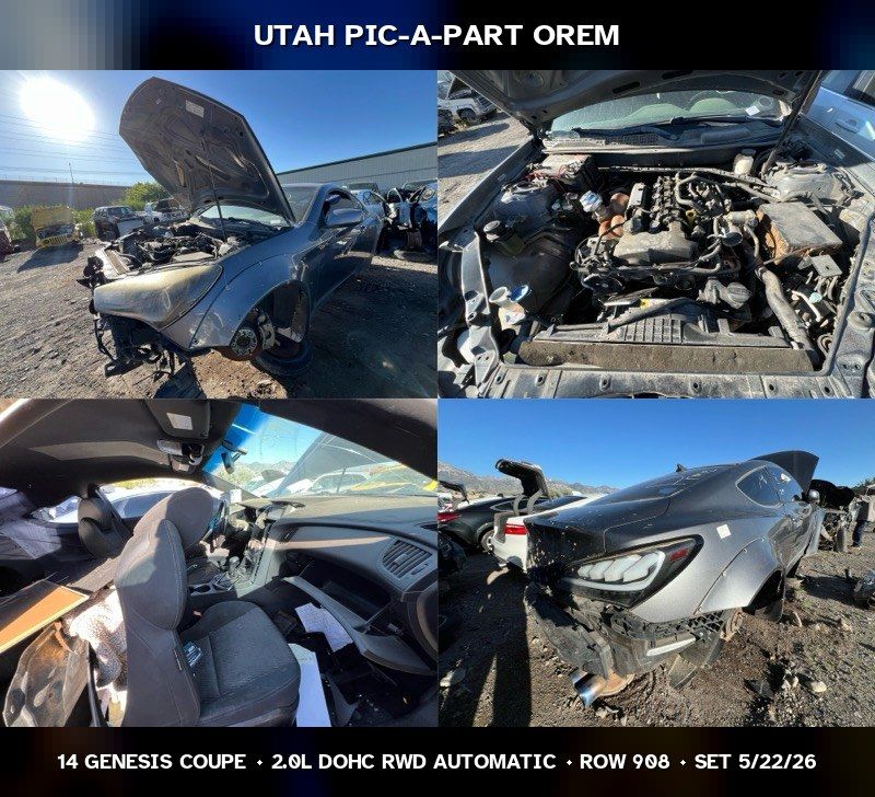 2014 Hyundai Genesis Coupe Parts - UTPAP Orem