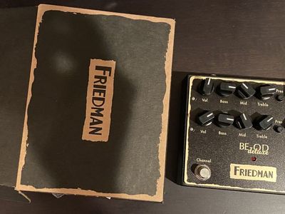 Friedman BE-OD Deluxe overdrive pedal