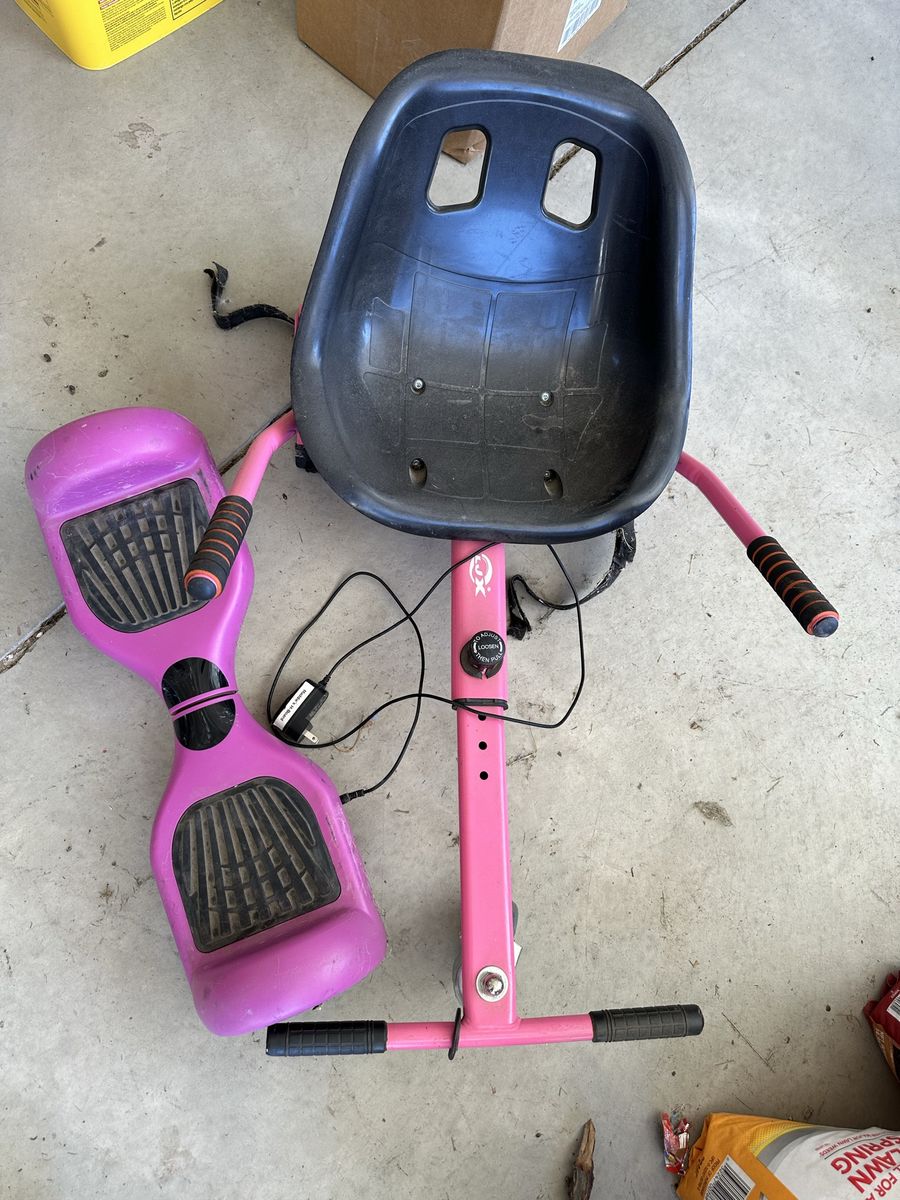 Hoverboard With Go Cart Attachment