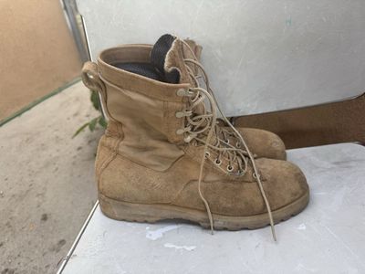 Belleville Mens GORE-TEX Soft Toe Combat Boots Brown Leather/Nylon Size 10.5 Size