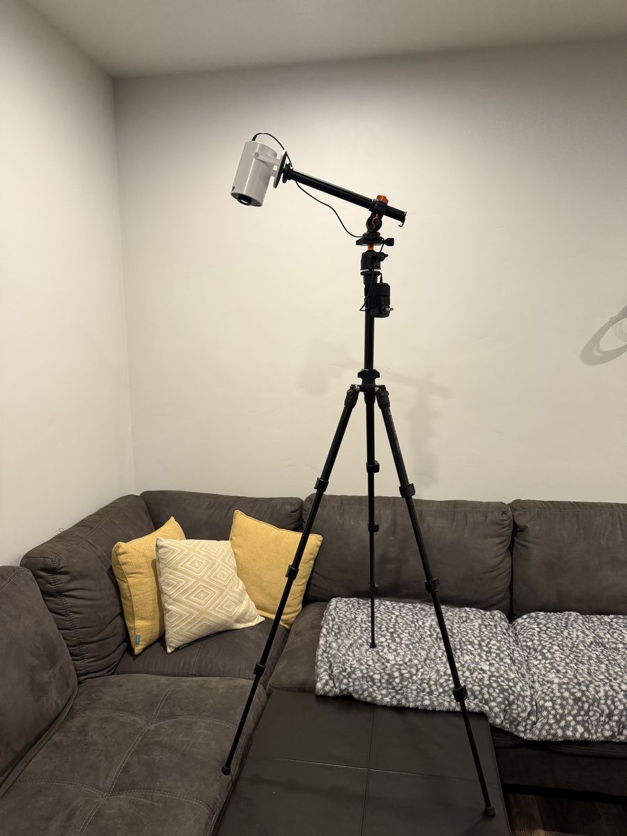 Portable Projector With Tripod