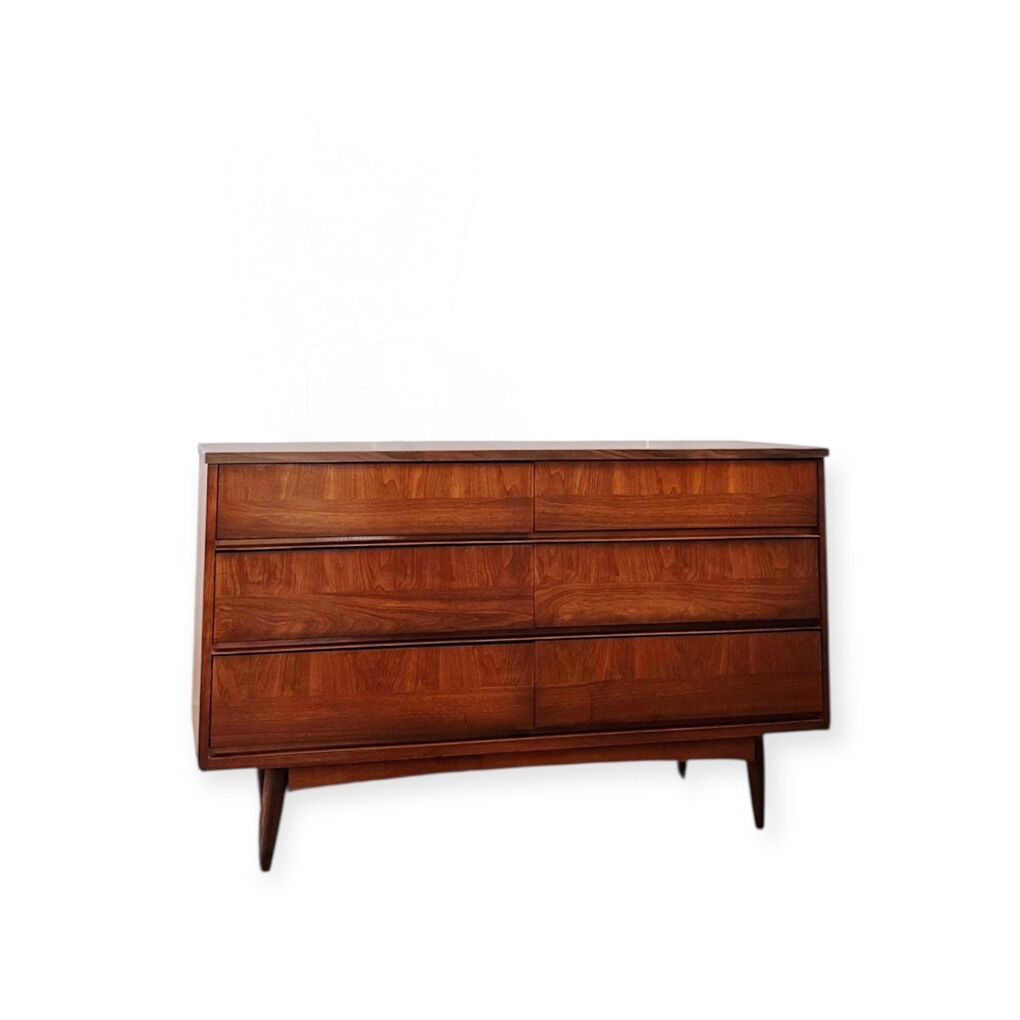 Old Dresser Walnut parquet Front