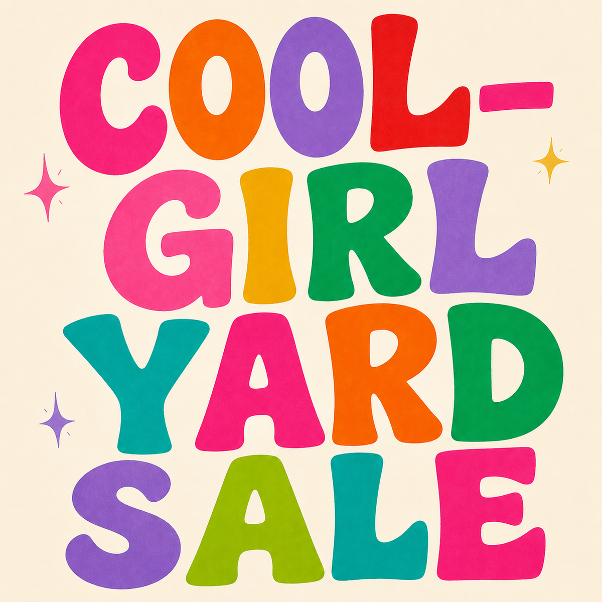 Cool-Girl Yard Sale