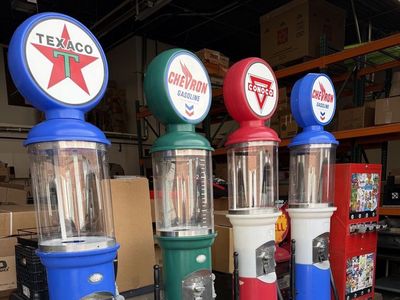 Gas Pump Gumball Vending Machines