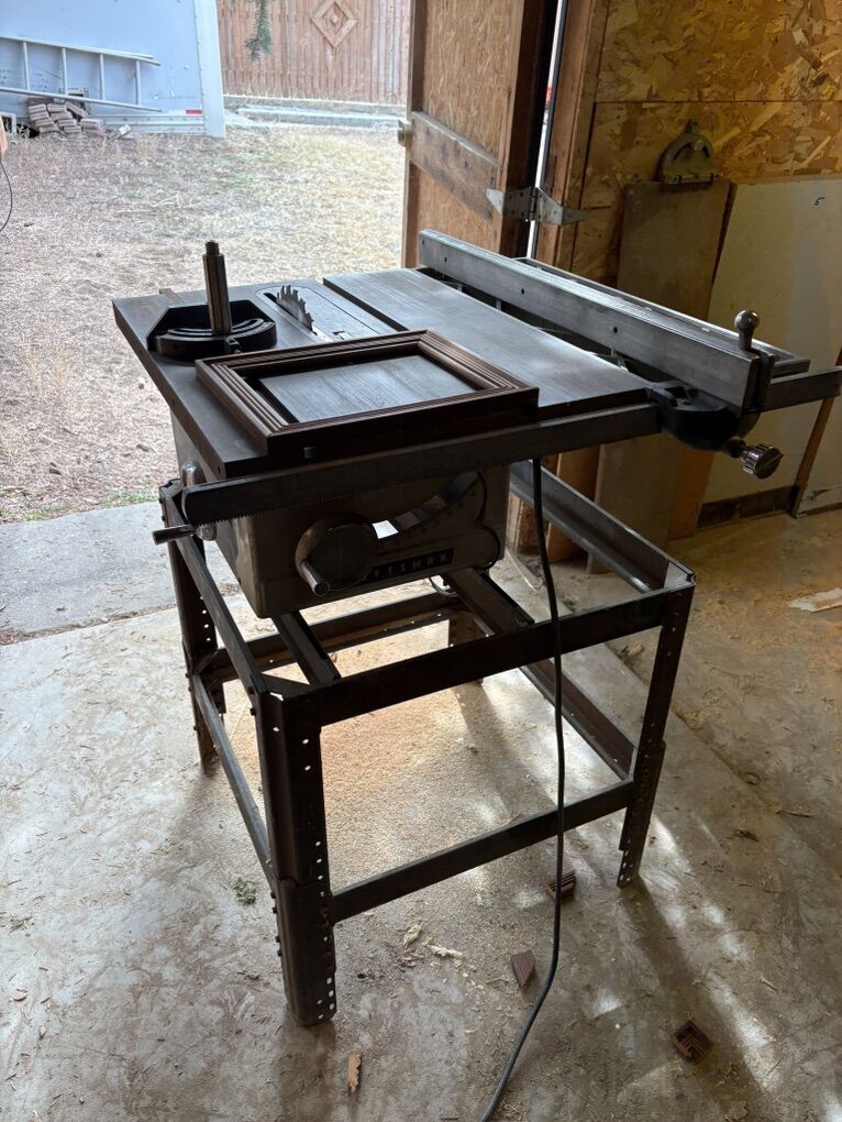 Vintage Craftsman table saw