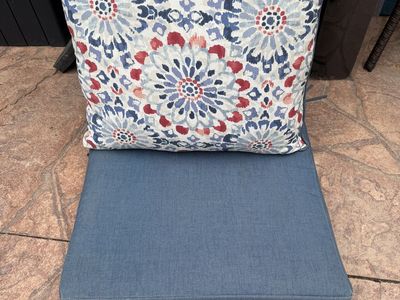 6-Piece Outdoor Deep Seat Patio Cushion Set (Removable / Washable Covers)