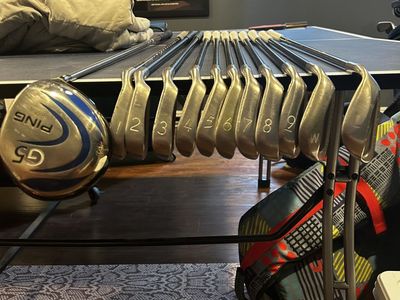 Ping Eye 2 Blue Dot- Graphite 1 iron- LW + G5 Driver