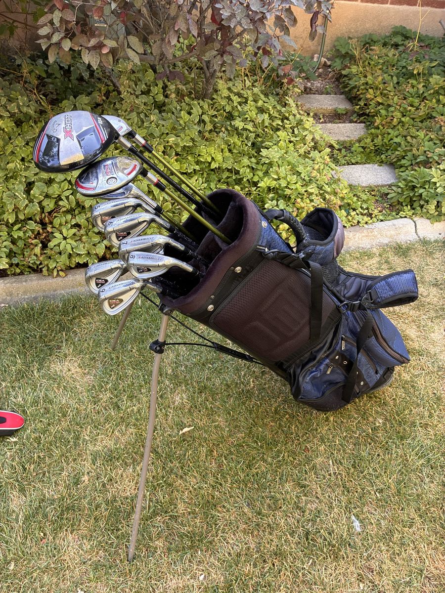 Men’s Callaway Adams golf clubs set for sale