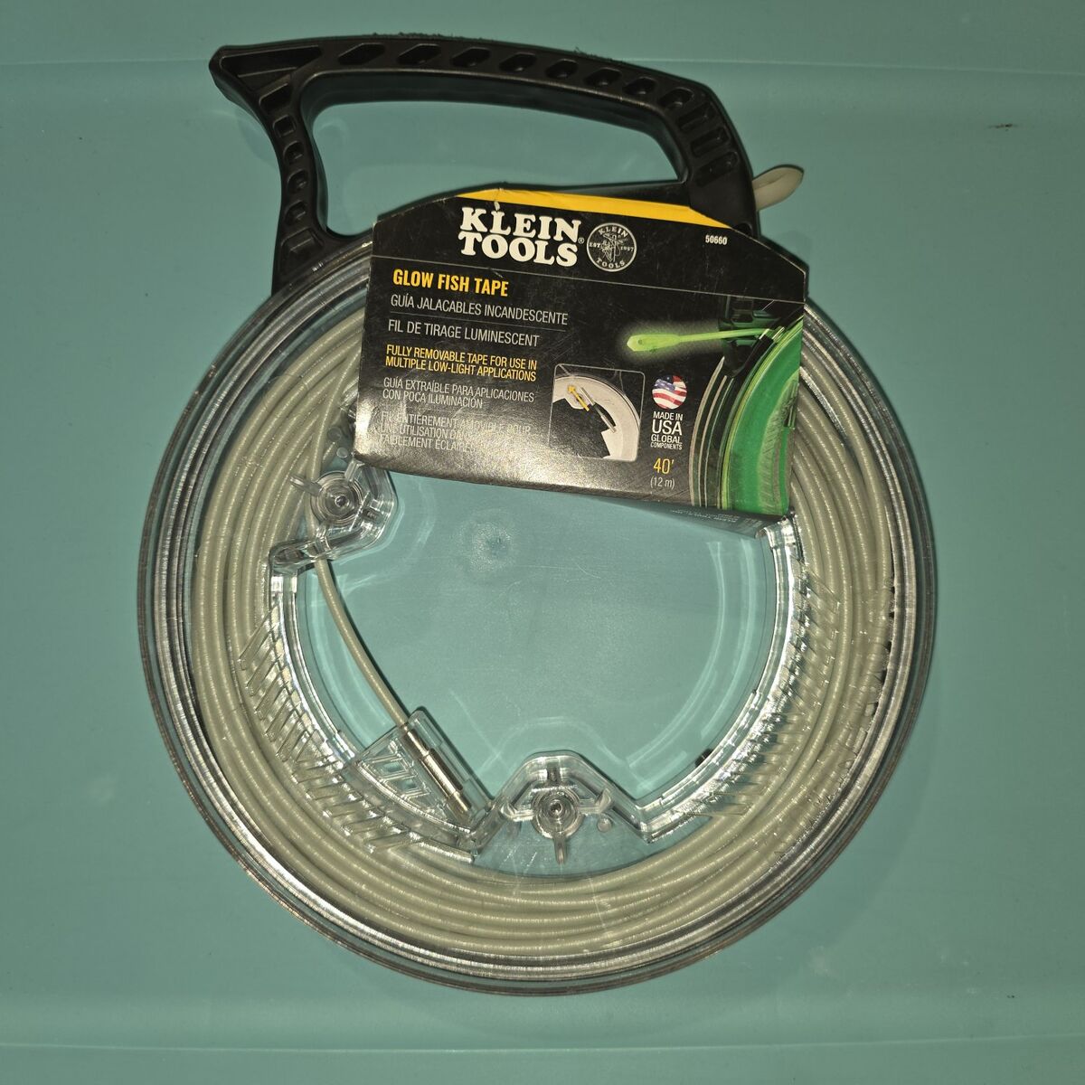 Glow fish tape 40' klein tools 50660