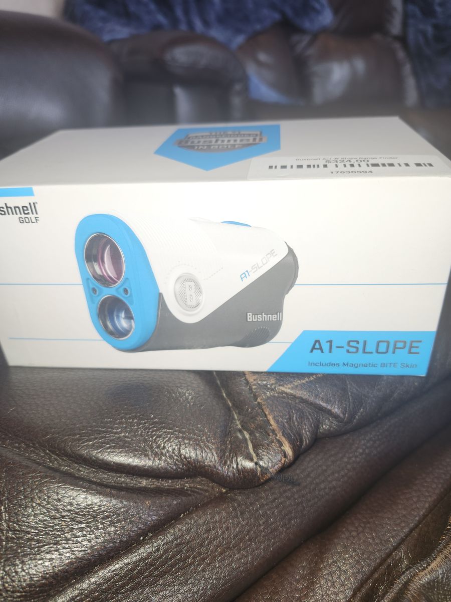 Bushnell A-1 laser range finder with slope.