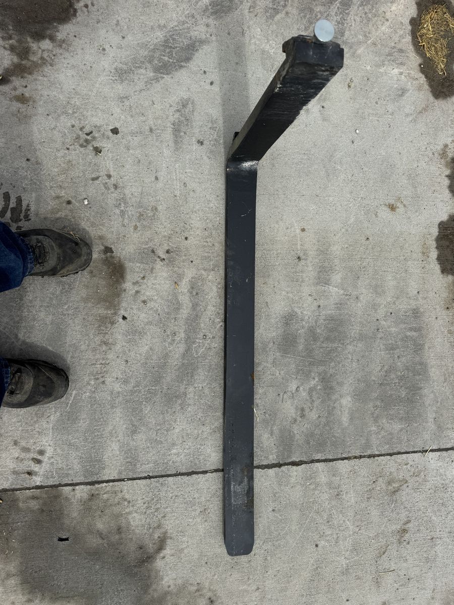 Replacement pallet forks 42 inches long.