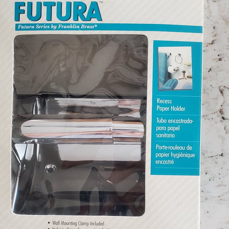 Chrome Toilet Tissue Holder