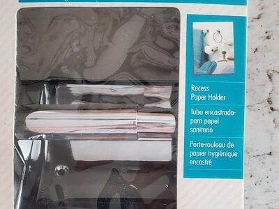 Chrome Toilet Tissue Holder