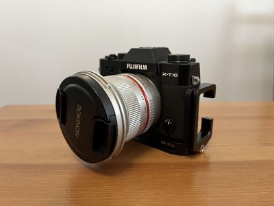 Fujifilm X-T10 Mirrorless Digital Camera with Rokinon 12mm f/2.0 NCS CS Lens