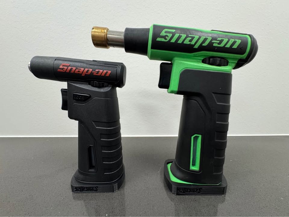 Custom 3D Printed Snap On Torch Magnetic Bases