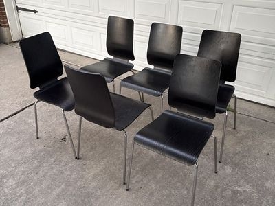 Set of 6 Modern Dining Chairs, $79.00