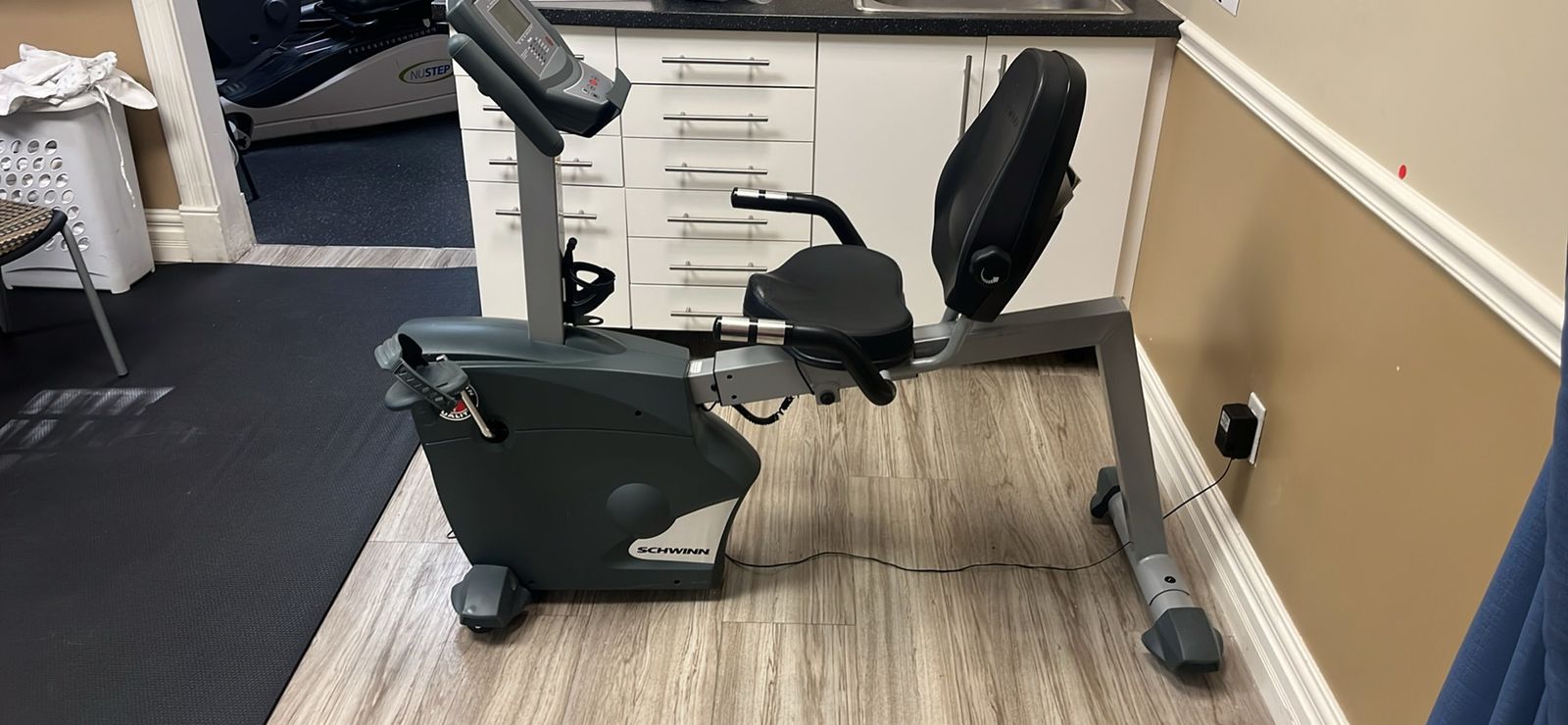 Schwinn SRB-B Recumbent Exercise Bike - Durable & Adjustable Cardio Fitness Equipment