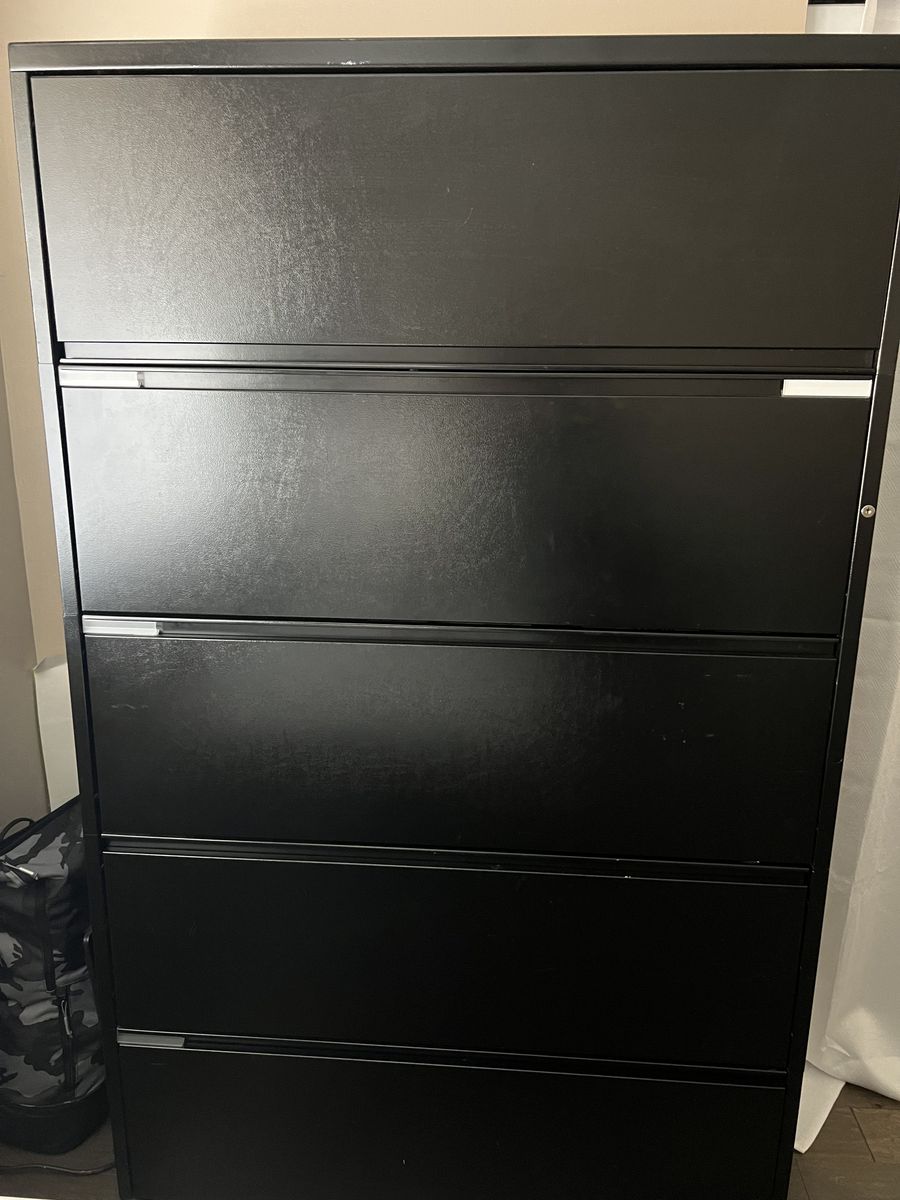 5 Drawer Lateral Filing Cabinet