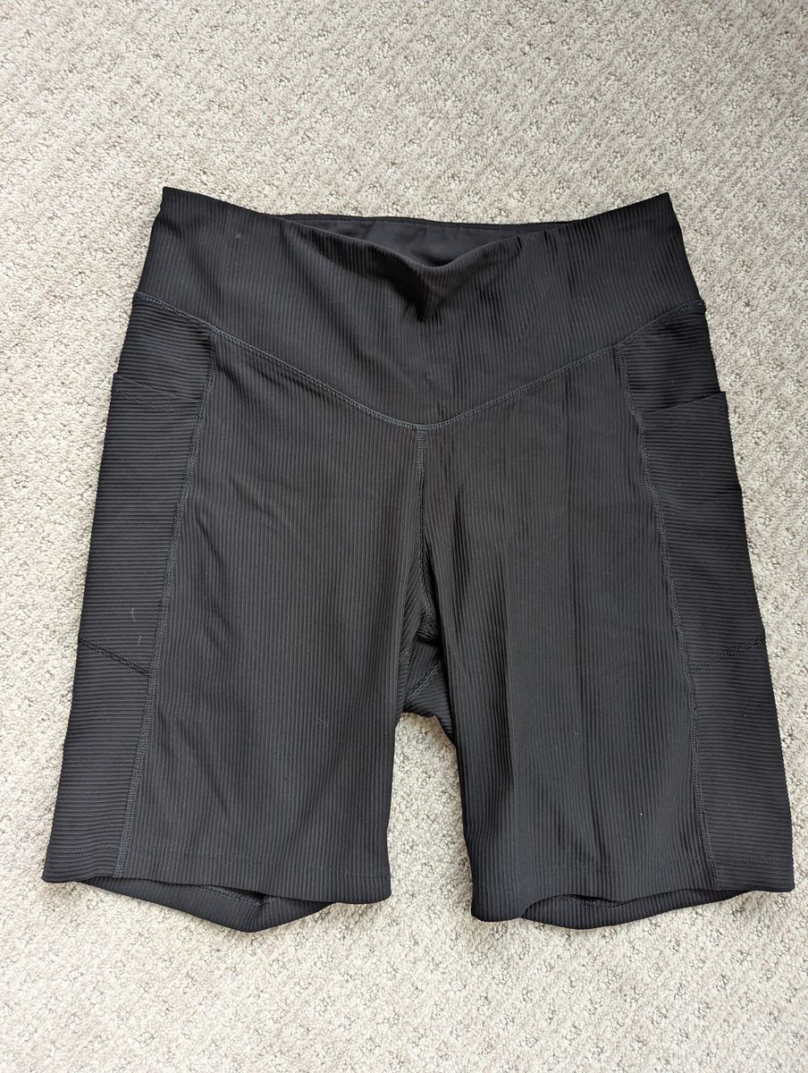 Old Navy Active Powersoft High-Rise Ribbed Bike Short, size L