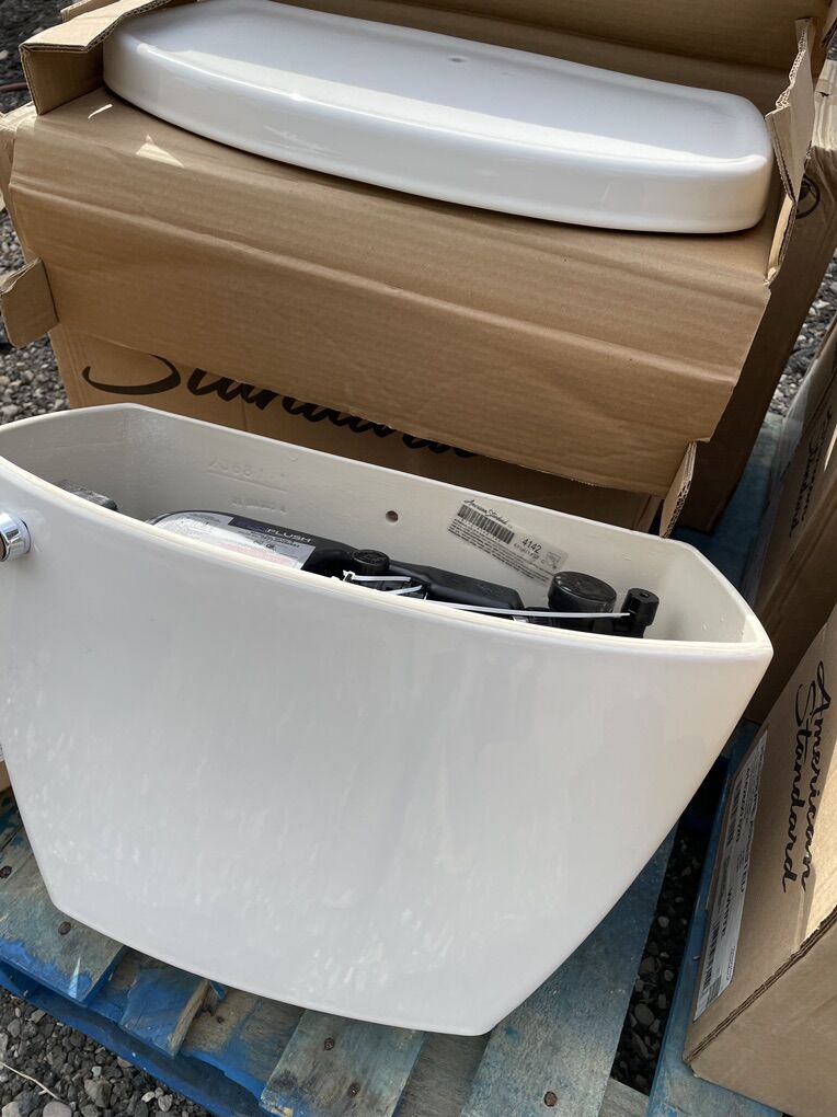 American Standard Toilet Tank, Pressure Assisted 4142600.020