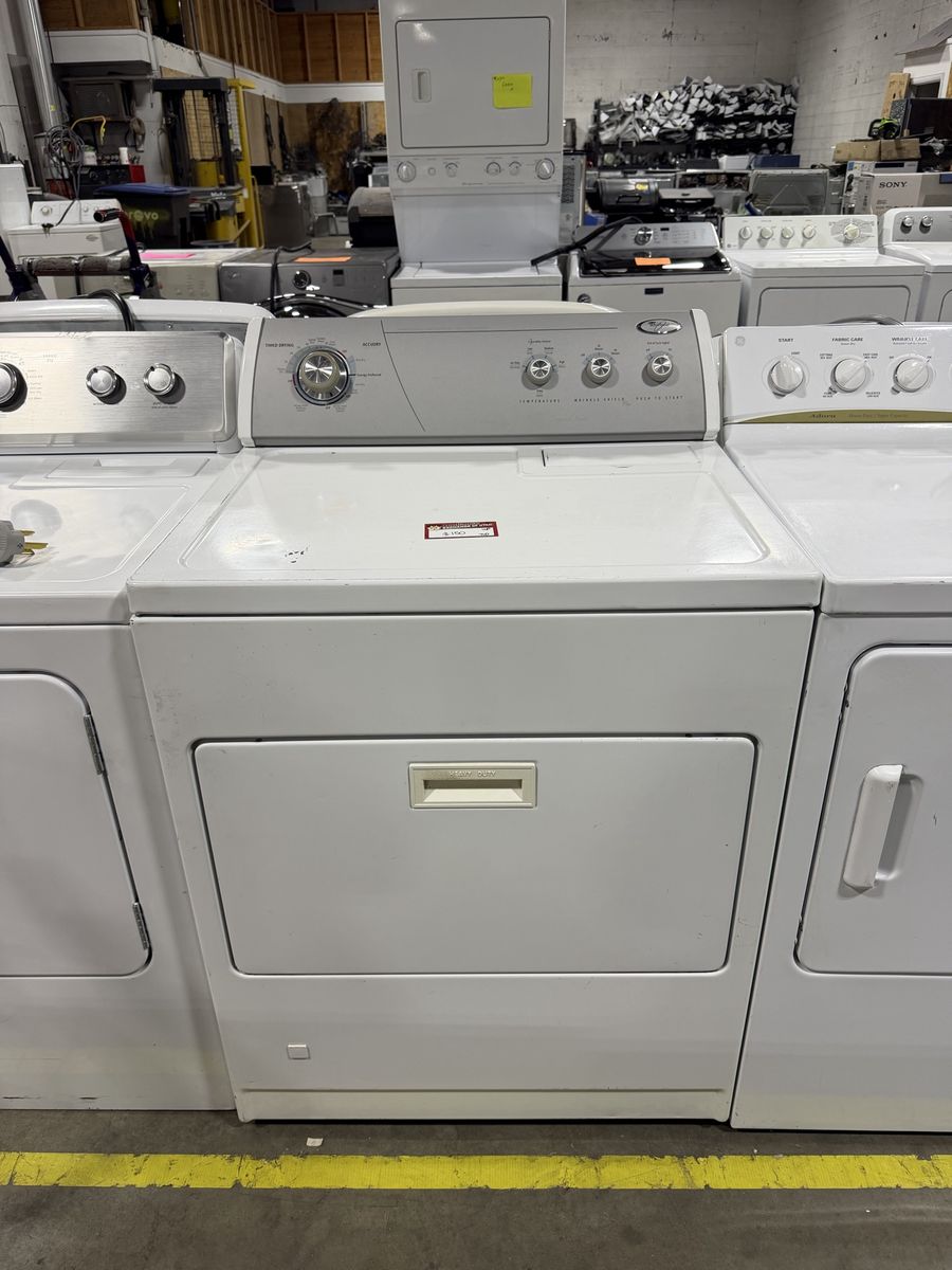 Whirlpool Heavy Duty White Electric Dryer