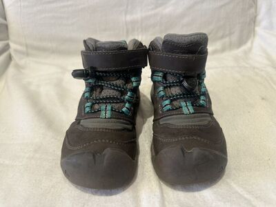 Keen Toddler, Size 11, Gray Leather, Hiking boots